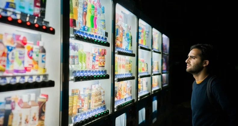 Refrigerated Vending Machine